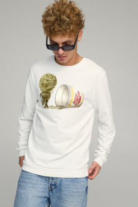 Світшот чоловічий BASIC /no flis/