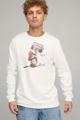 Світшот чоловічий BASIC /no flis/