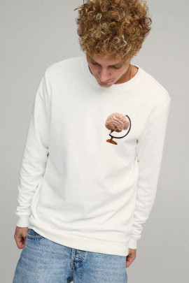 Світшот чоловічий BASIC /no flis/