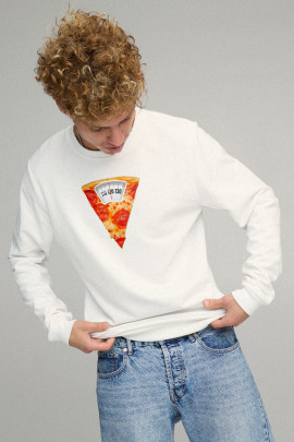 Світшот чоловічий BASIC /no flis/