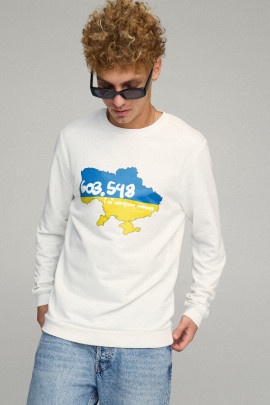 Світшот чоловічий BASIC /no flis/