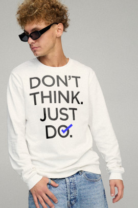 Світшот чоловічий BASIC /no flis/