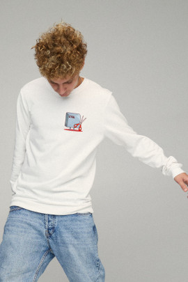 Світшот чоловічий BASIC /no flis/