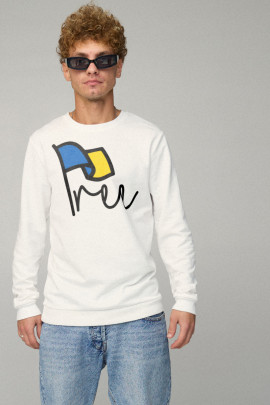 Світшот чоловічий BASIC /no flis/