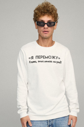 Світшот чоловічий BASIC /no flis/