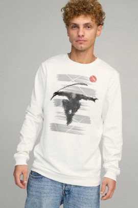 Світшот чоловічий BASIC /no flis/