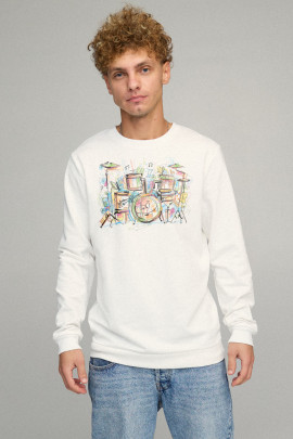 Світшот чоловічий BASIC /no flis/