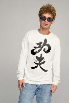 Світшот чоловічий BASIC /no flis/