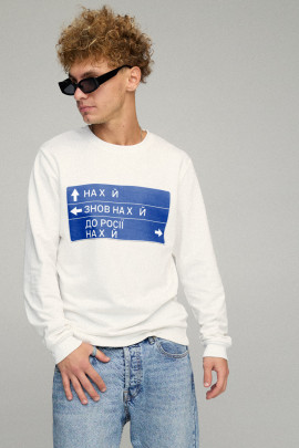 Світшот чоловічий BASIC /no flis/