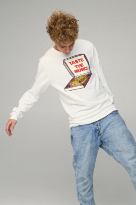 Світшот чоловічий BASIC /no flis/