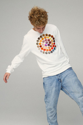 Світшот чоловічий BASIC /no flis/