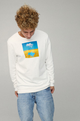 Світшот чоловічий BASIC /no flis/