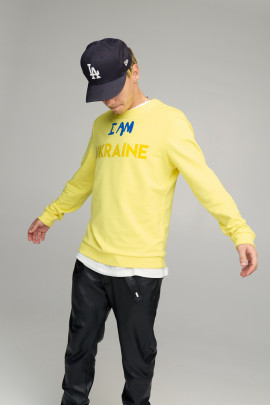 Світшот чоловічий BASIC /no flis/