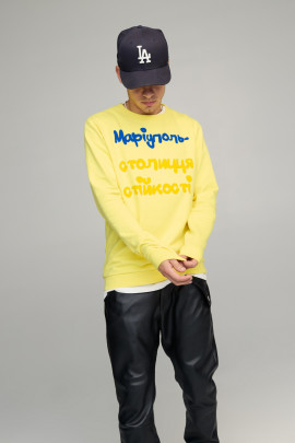 Світшот чоловічий BASIC /no flis/