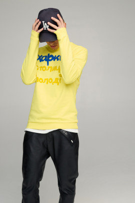 Світшот чоловічий BASIC /no flis/