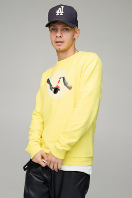 Світшот чоловічий BASIC /no flis/