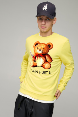 Світшот чоловічий BASIC /no flis/