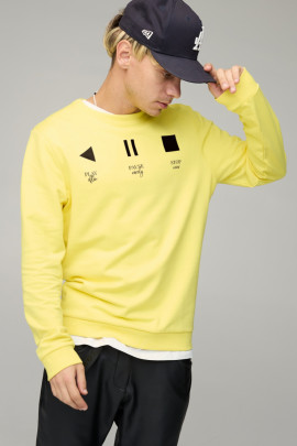 Світшот чоловічий BASIC /no flis/