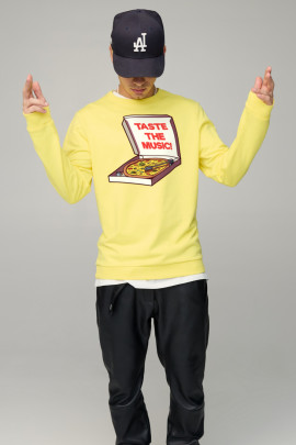 Світшот чоловічий BASIC /no flis/