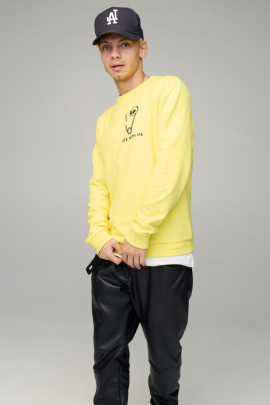 Світшот чоловічий BASIC /no flis/