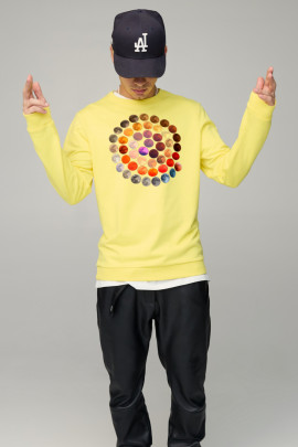 Світшот чоловічий BASIC /no flis/