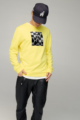 Світшот чоловічий BASIC /no flis/