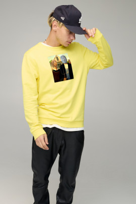 Світшот чоловічий BASIC /no flis/