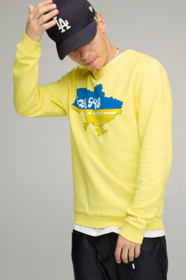 Світшот чоловічий BASIC /no flis/