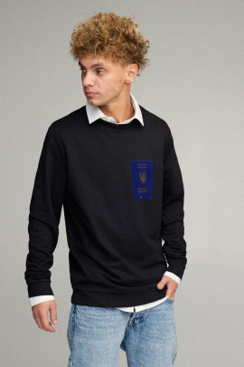 Світшот чоловічий OVERSIZE /no flis/