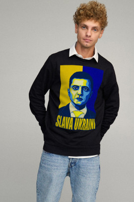 Світшот чоловічий OVERSIZE /no flis/