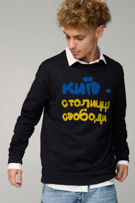 Світшот чоловічий OVERSIZE /no flis/