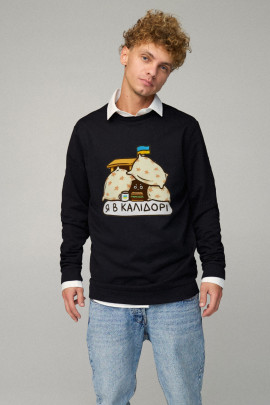 Світшот чоловічий OVERSIZE /no flis/