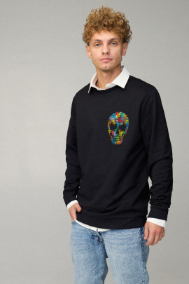 Світшот чоловічий OVERSIZE /no flis/