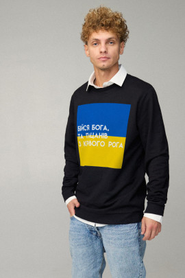 Світшот чоловічий OVERSIZE /no flis/