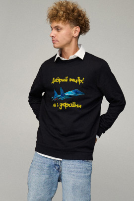 Світшот чоловічий OVERSIZE /no flis/