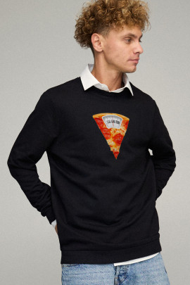 Світшот чоловічий OVERSIZE /no flis/