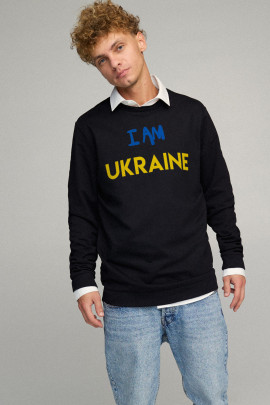 Світшот чоловічий OVERSIZE /no flis/