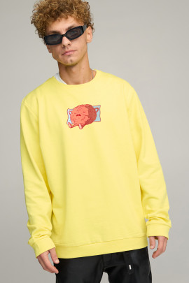 Світшот чоловічий OVERSIZE /no flis/