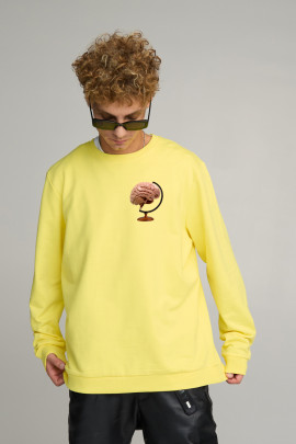 Світшот чоловічий OVERSIZE /no flis/