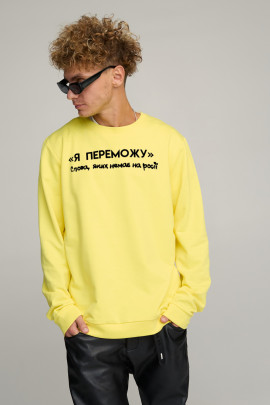 Світшот чоловічий OVERSIZE /no flis/