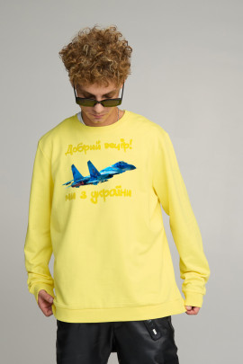 Світшот чоловічий OVERSIZE /no flis/