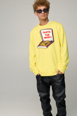 Світшот чоловічий OVERSIZE /no flis/