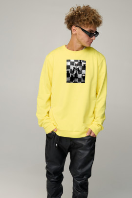 Світшот чоловічий OVERSIZE /no flis/