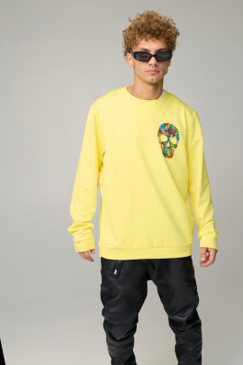 Світшот чоловічий OVERSIZE /no flis/