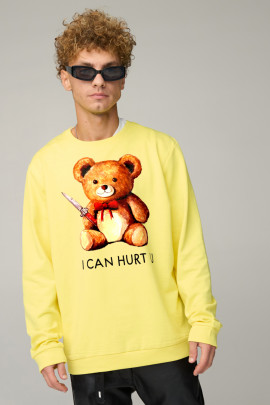 Світшот чоловічий OVERSIZE /no flis/