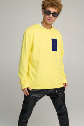 Світшот чоловічий OVERSIZE /no flis/