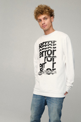 Світшот чоловічий OVERSIZE /no flis/