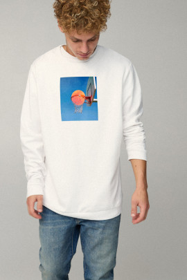 Світшот чоловічий OVERSIZE /no flis/