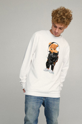 Світшот чоловічий OVERSIZE /no flis/