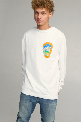 Світшот чоловічий OVERSIZE /no flis/